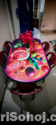 ডাইনিং টেবিল ও চেয়ার